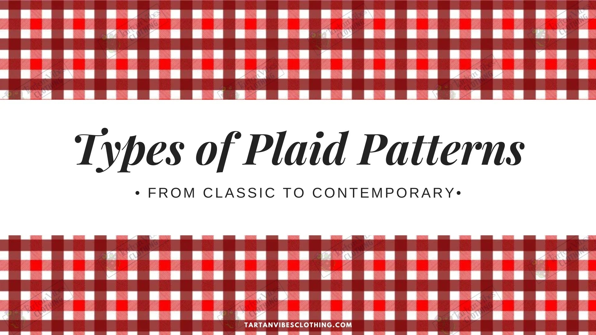 Types of Plaid Patterns