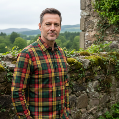 Long Sleeve Button Shirt Collection - Tartanvibesclothing