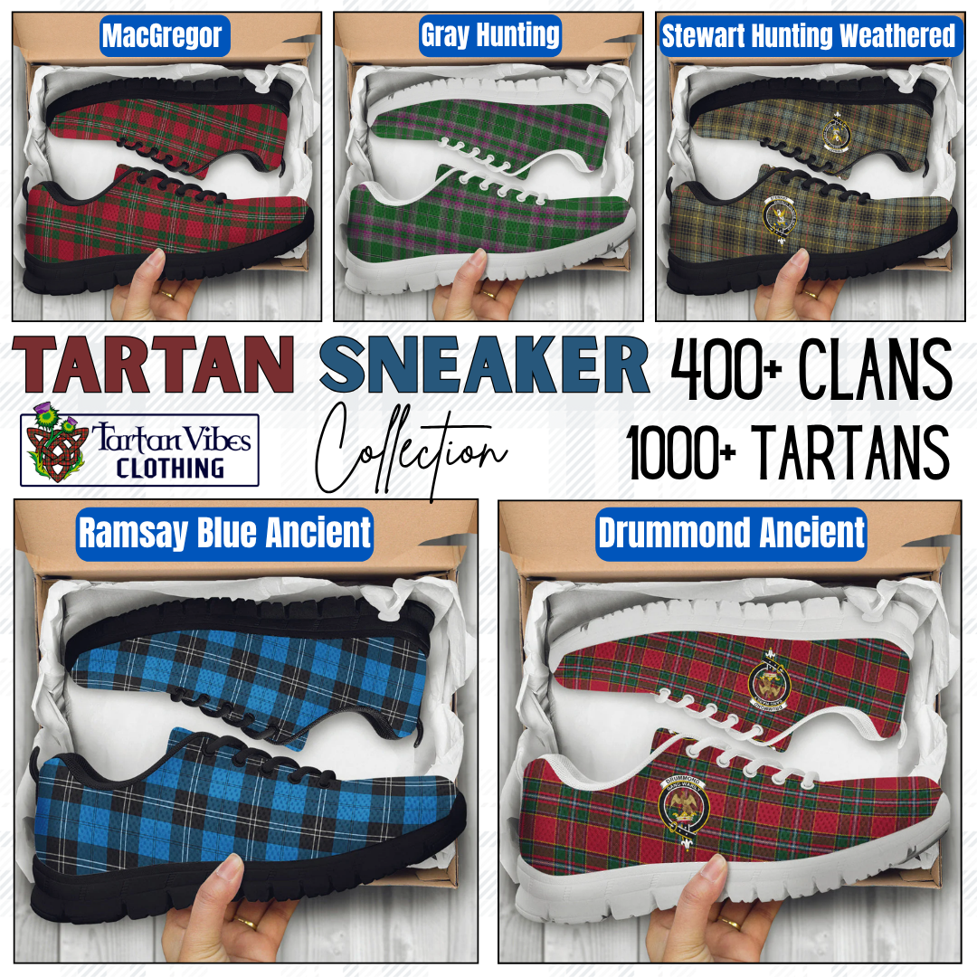 MacQuarrie Modern Tartan Plaid Sneakers main image 0