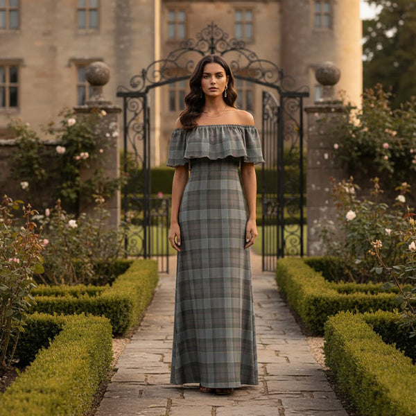 Off Shoulder Long Dress