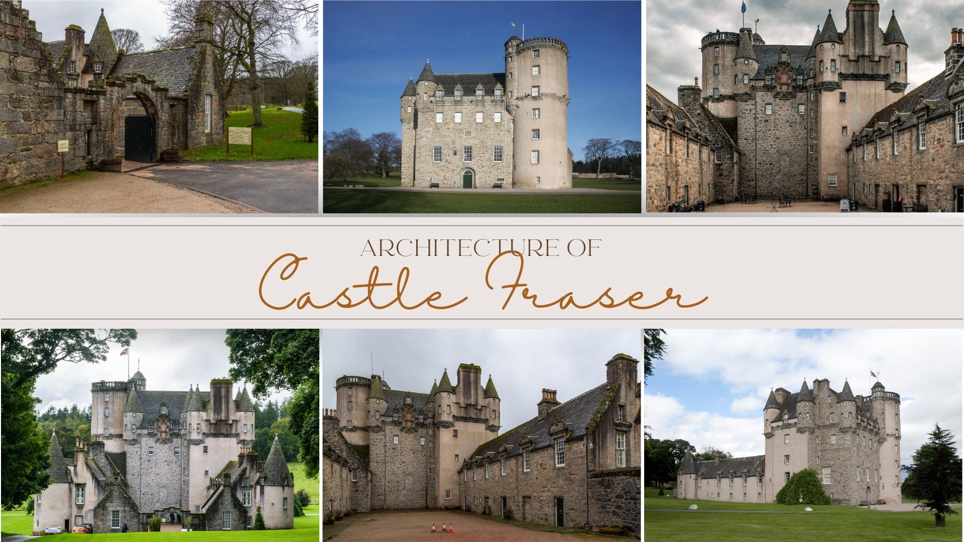 Architecture of Castle Fraser 