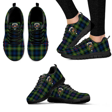 Baillie (Bailey) Tartan Sneakers with Family Crest