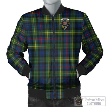 Baillie (Bailey) Tartan Bomber Jacket with Family Crest - Tartan Vibes Clothing