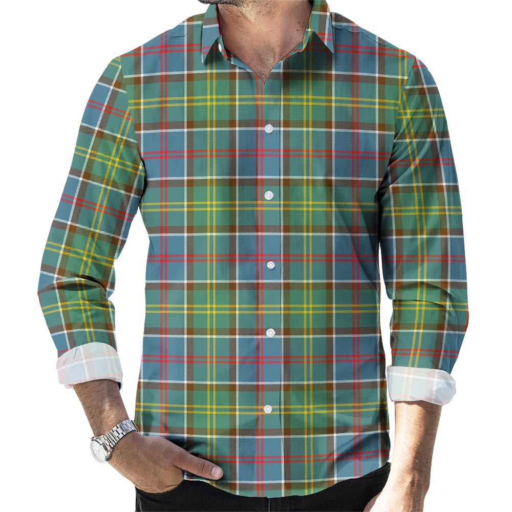 Barr Tartan Long Sleeve Button Up Shirt Men's Shirt - Tartan Vibes Clothing