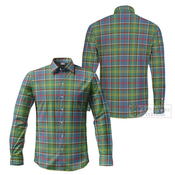 Barr Tartan Long Sleeve Button Up Shirt - Tartan Vibes Clothing