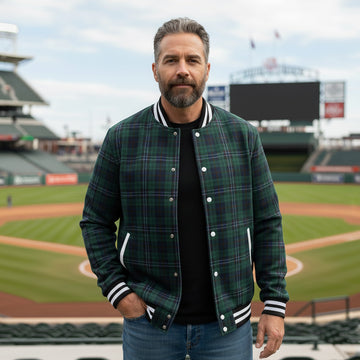 Baseball Jacket - Tartan Vibes Clothing