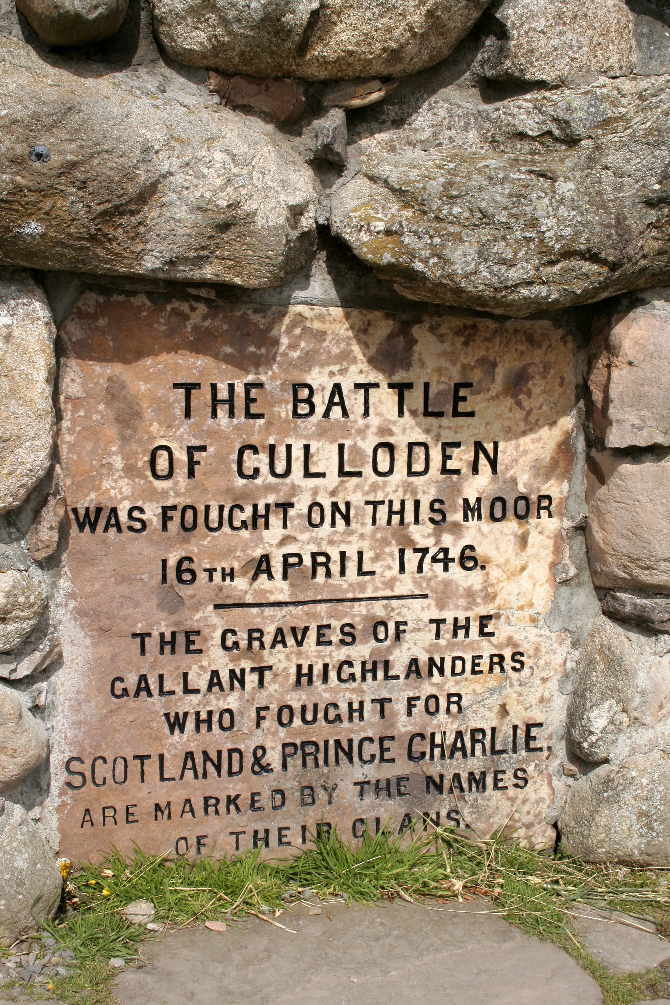 Battle of Culloden monument