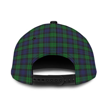 Black Watch Tartan Classic Cap with Griffin Family Seal