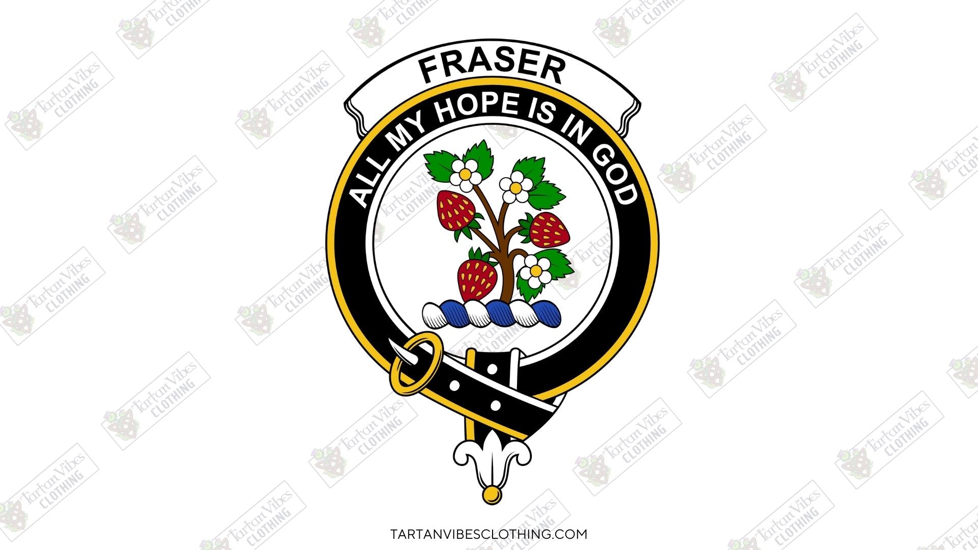 Fraser Clan Crest and Motto