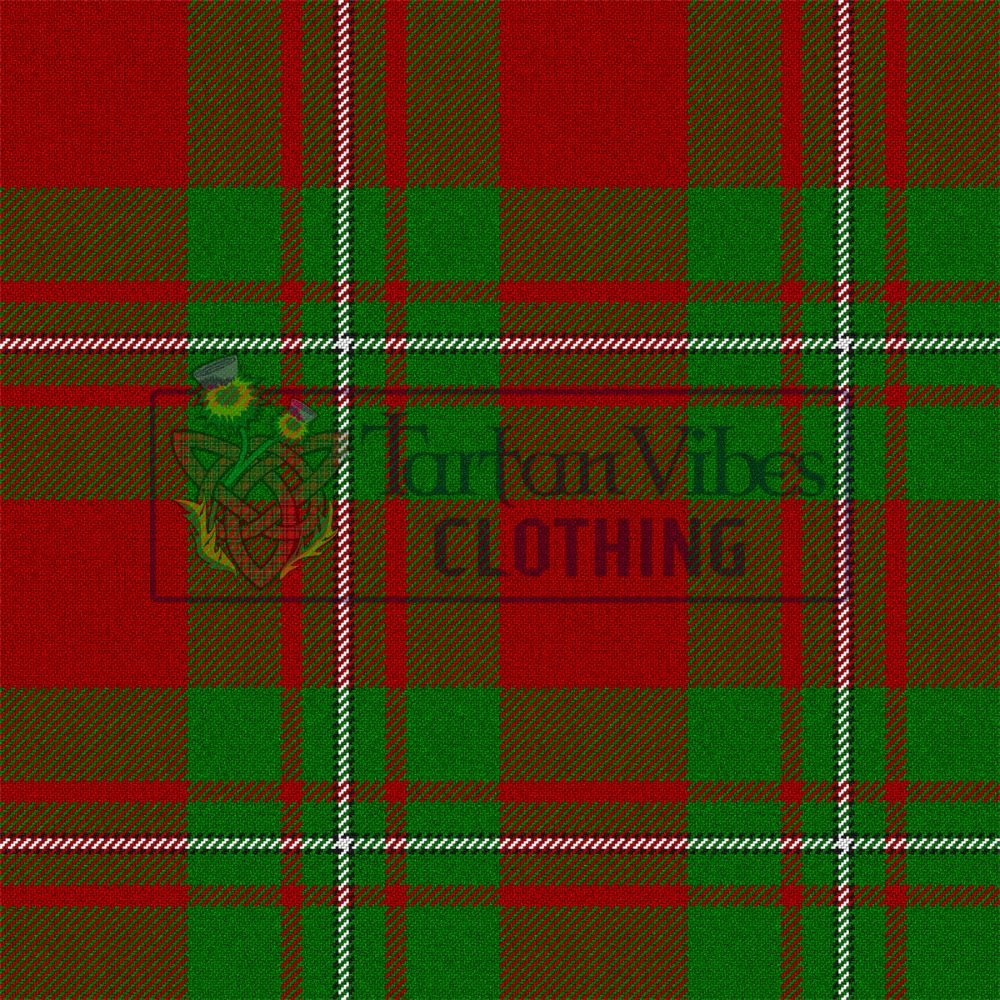 Clan MacGregor Red & Green Tartan