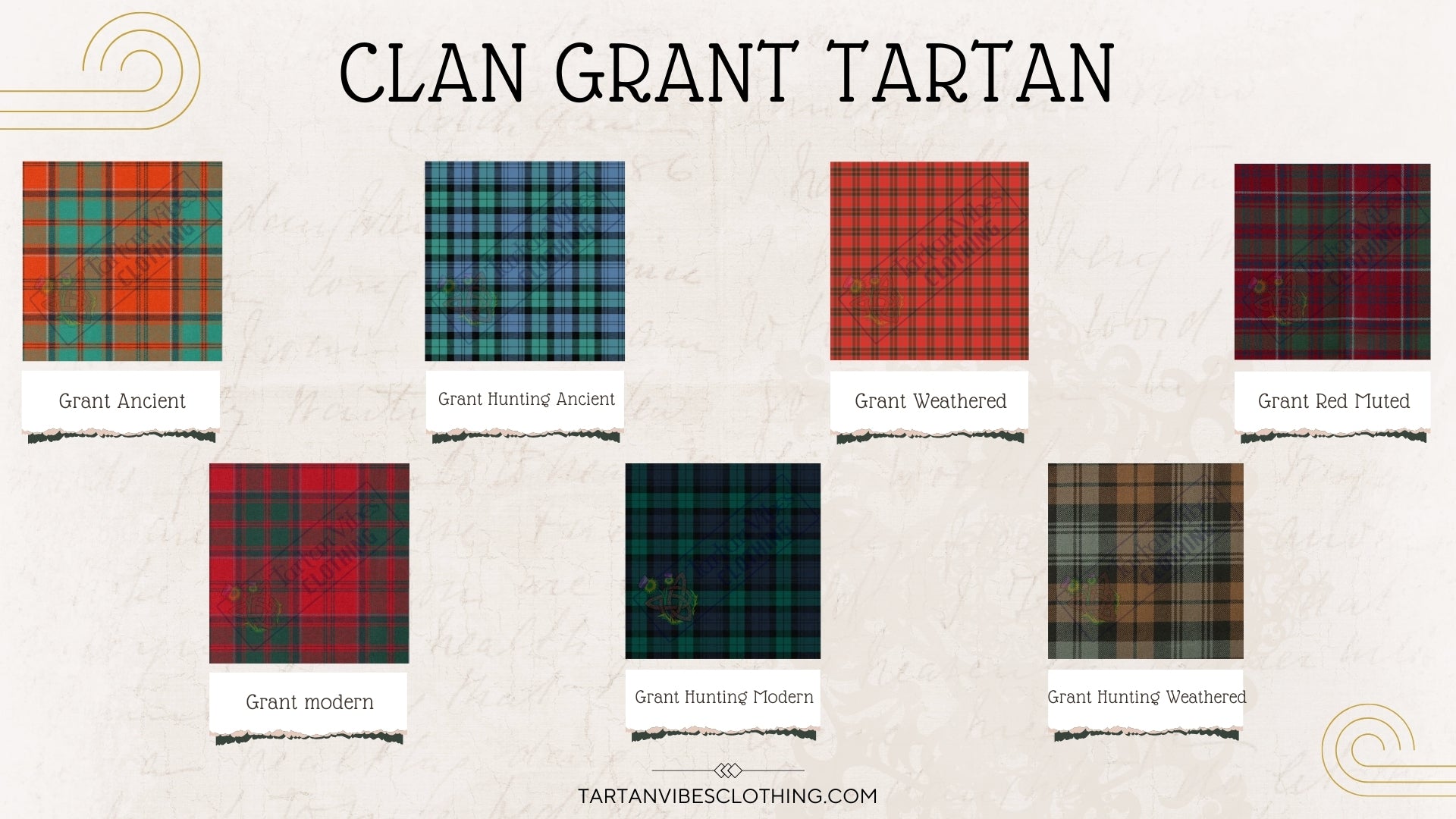 Clan Grant Tartan 