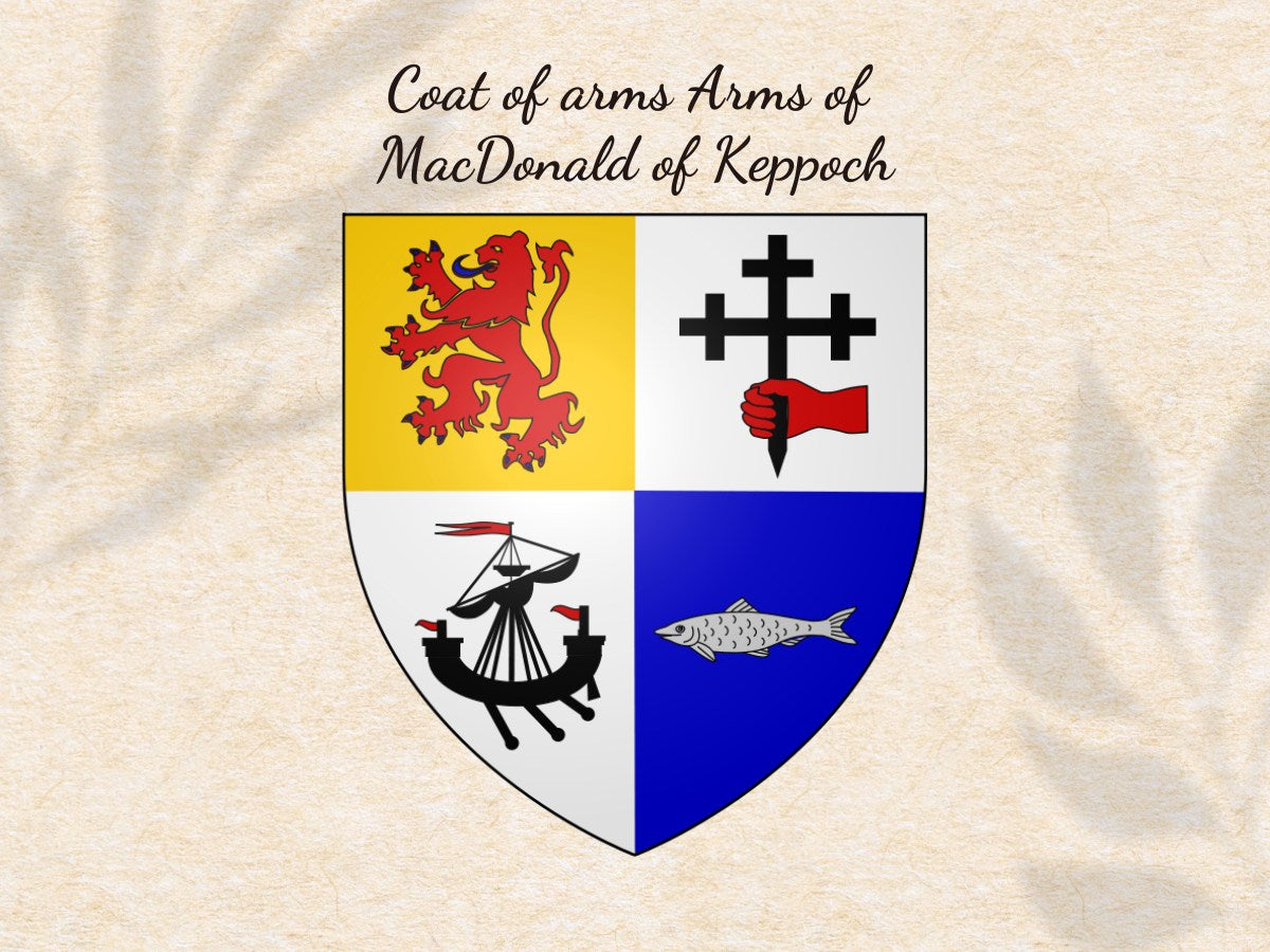 Coat of arms Arms of MacDonald of Keppoch