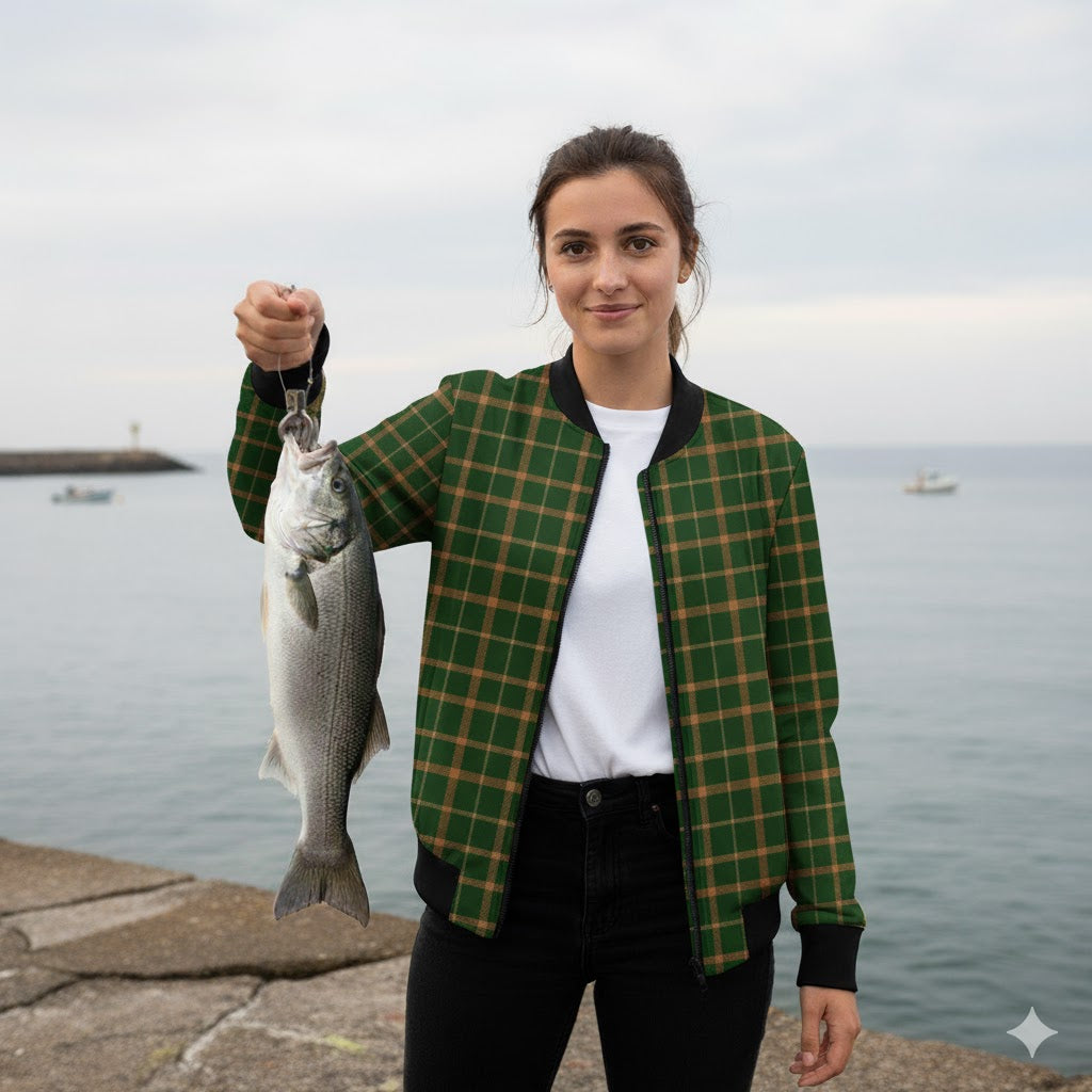 Copeland Tartan Bomber Jacket