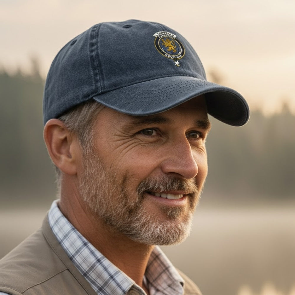 Cumming Family Crest Denim Classic Cap