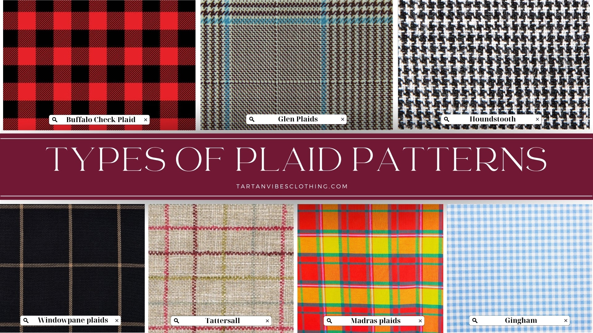 Types of Plaid Patterns