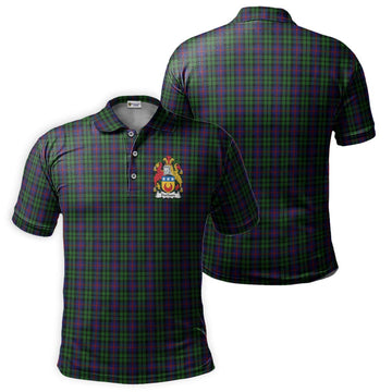 Durham Tartan Polo Shirt with Coat of Arms