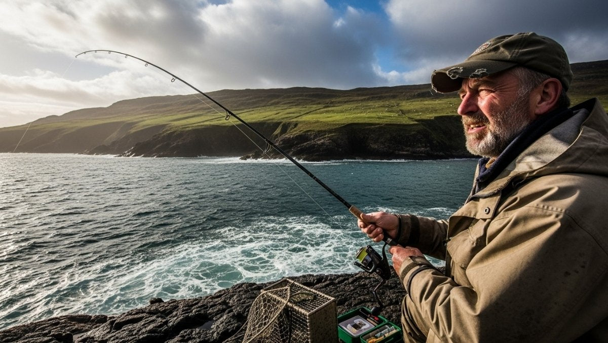 Every angler must contend with intense sunlight, rain, and unpredictable weather.