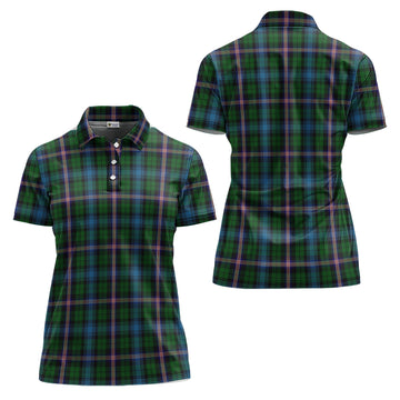 Gemmel Tartan Polo Shirt For Women