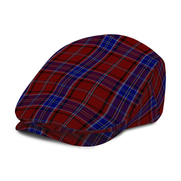 Hudson Tartan Jeff Cap, Tartan Flat Cap - Tartan Vibes Clothing