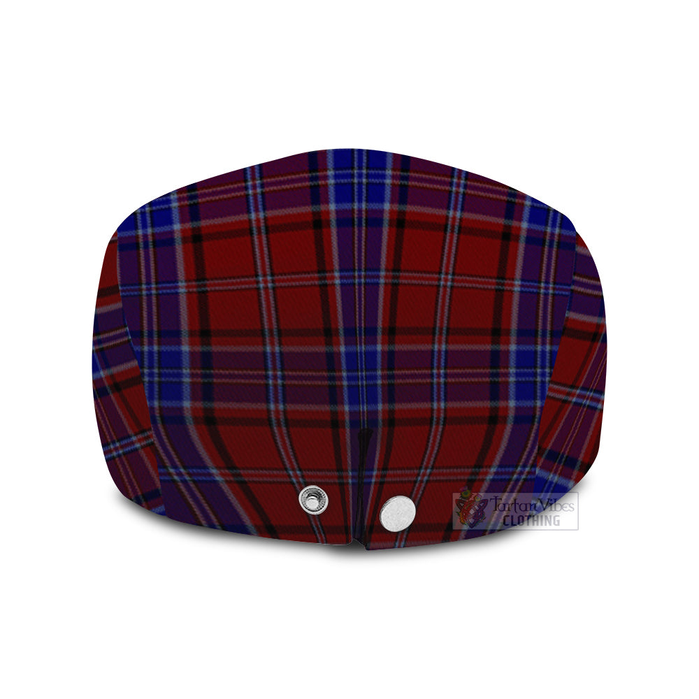 Hudson Tartan Jeff Cap, Tartan Flat Cap - Tartan Vibes Clothing