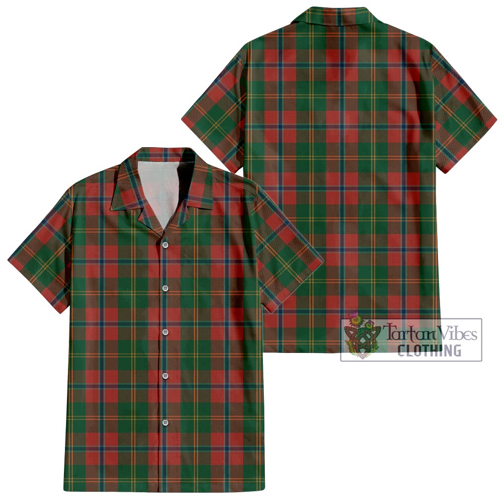Hutcheson Tartan Cotton Hawaiian Shirt Kid - Tartan Vibes Clothing