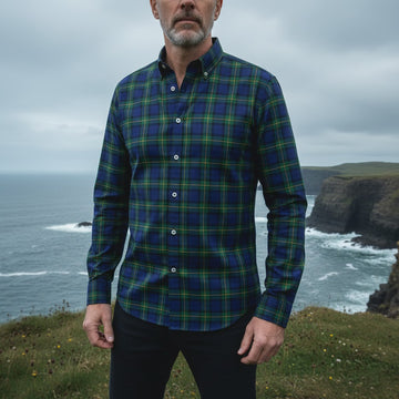 Men's Long Sleeve Button - Tartanvibesclothing