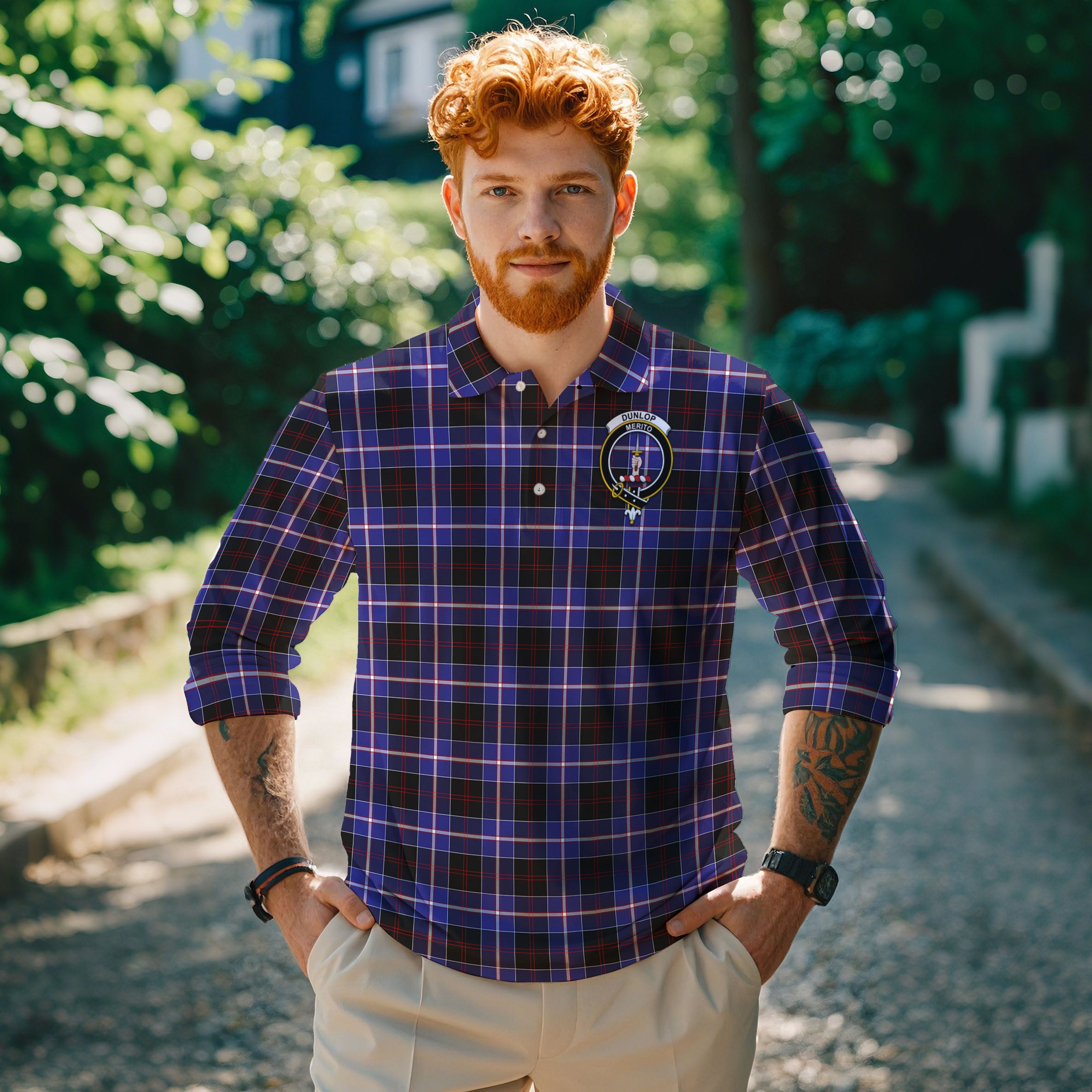 Long Sleeve Polo Shirt