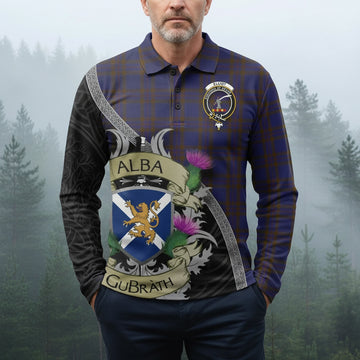 Men's Long Sleeve Polo Shirt - Tartanvibesclothing