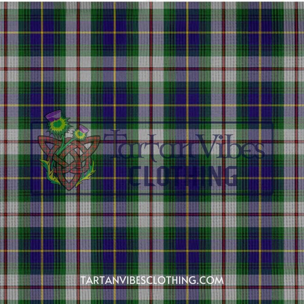Californian MacLeod Tartan Vintage Leaves Hawaiian Shirt main image 1
