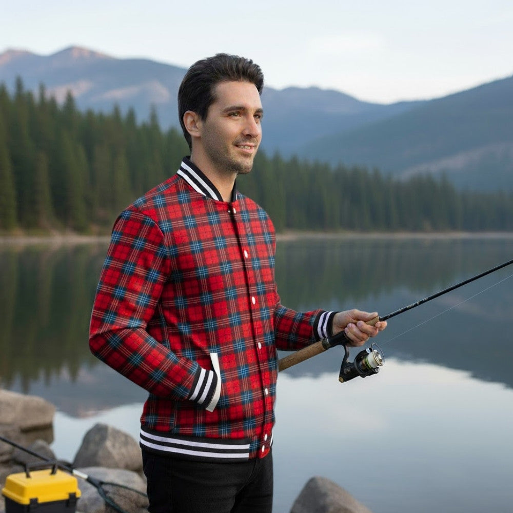 MacTavish (McTavish) Tartan Baseball Jacket
