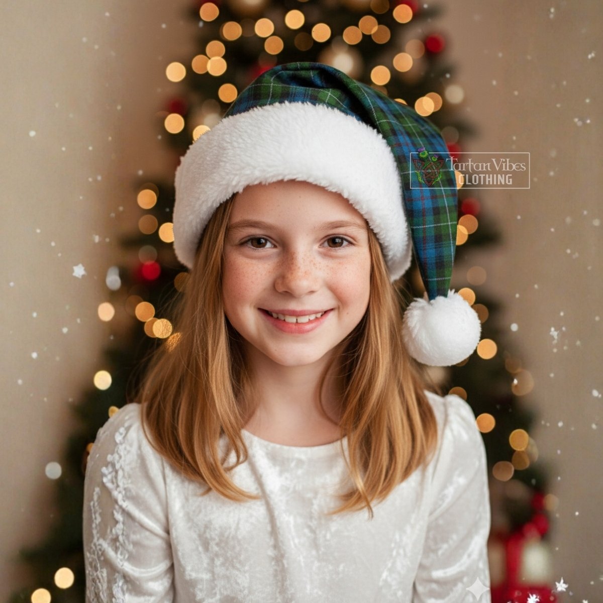 Mackenzie (Mckenzie) Tartan Christmas Santa Hats