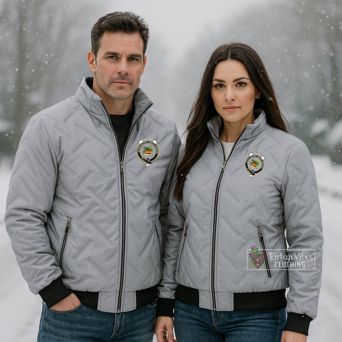 McDougall Padded Cotton Jacket Lion Rampant Alba Gu Brath 