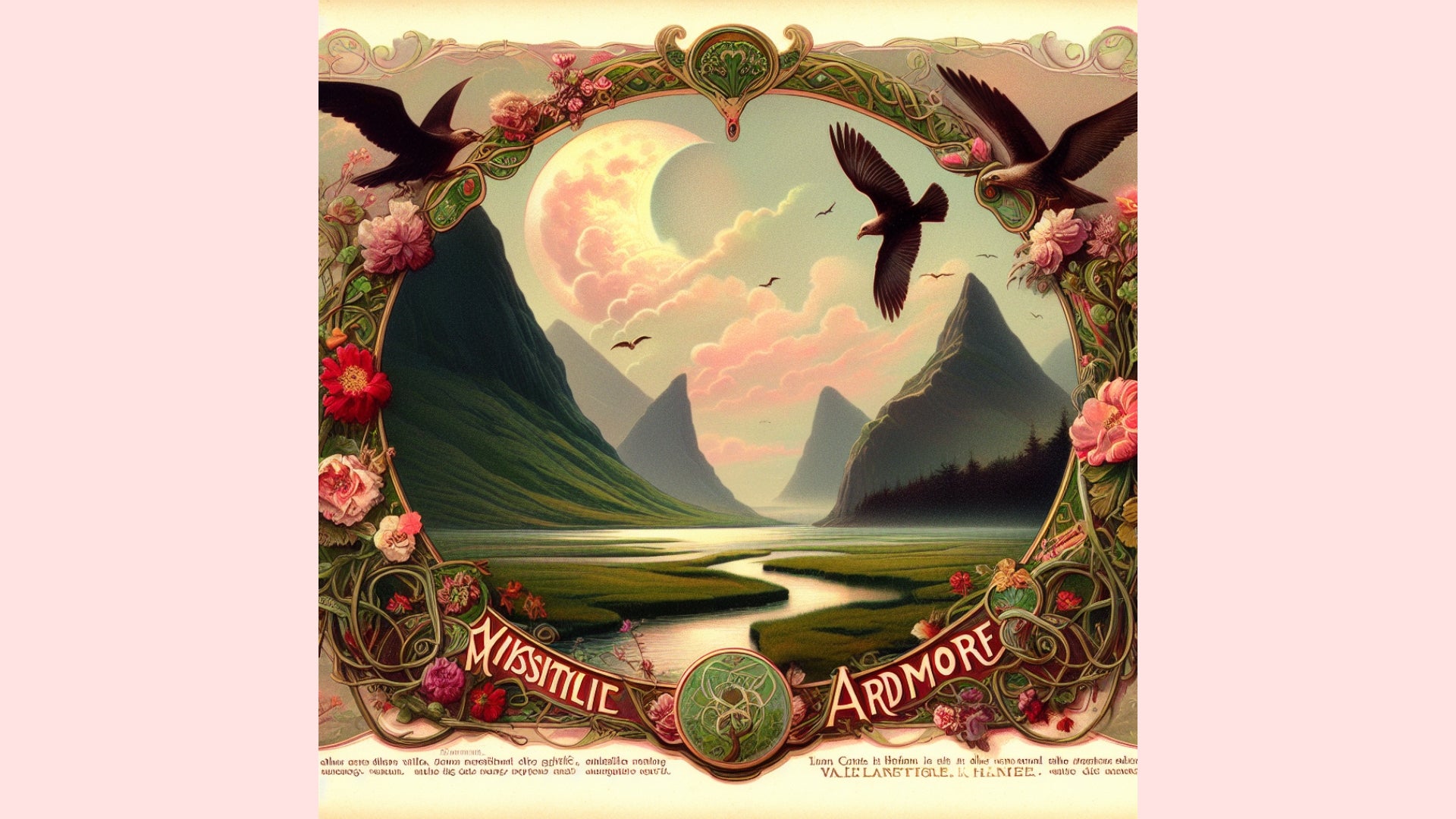 Mystical Glens of Ardmore Valentine Card