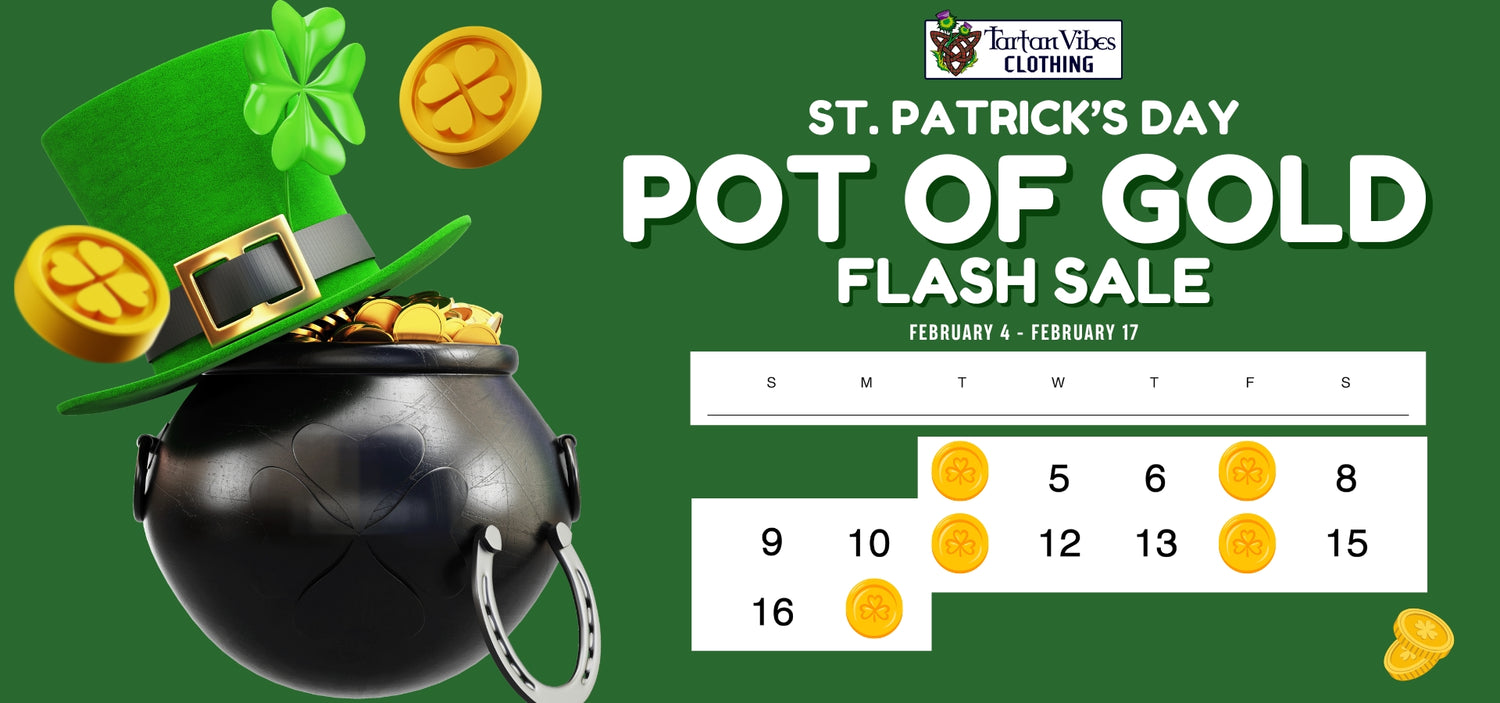 Tartan Vibes Clothing - Pot of Gold Flash Sale