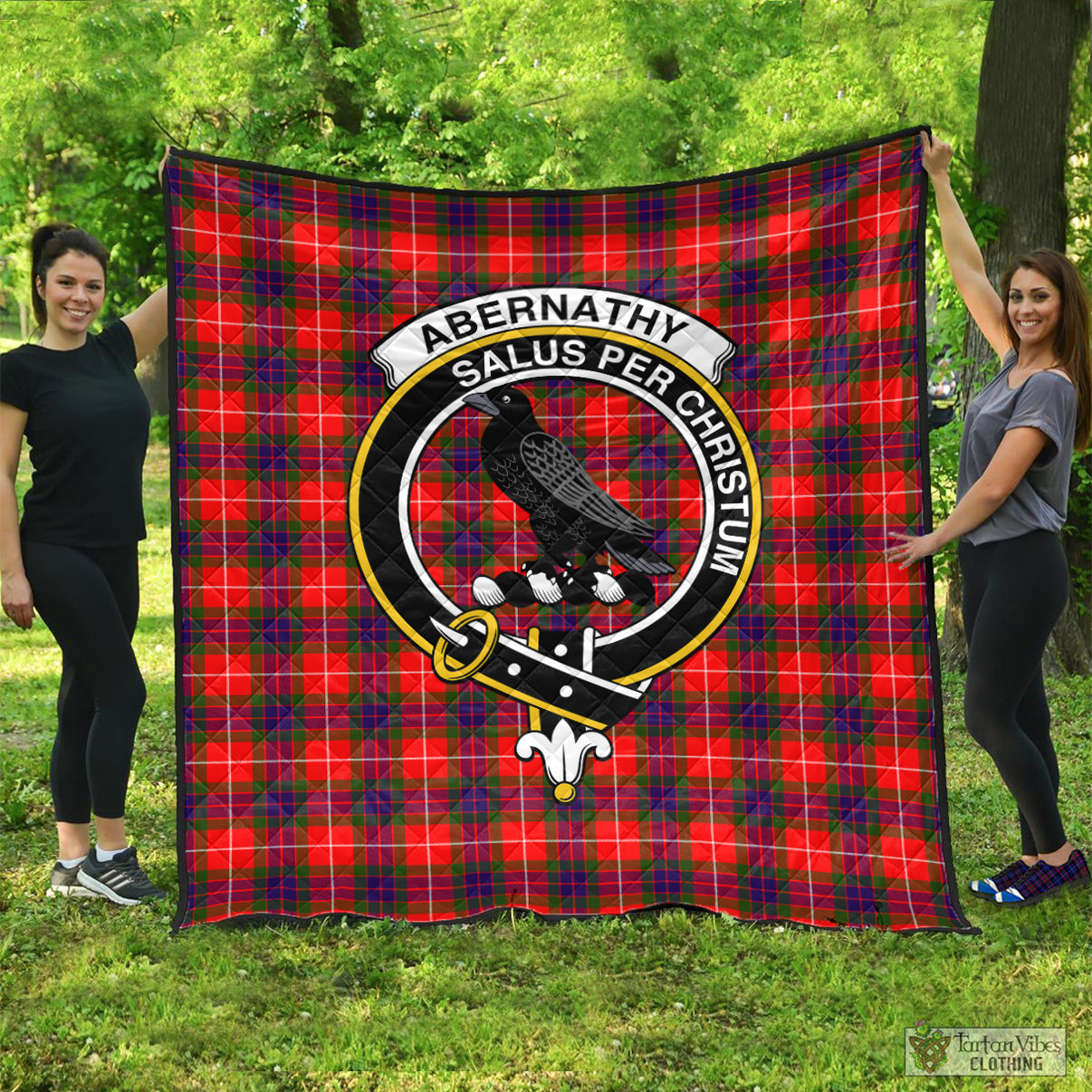 Bannatyne Tartan Crest Quilt