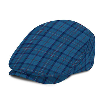 Royal Air Force Tartan Jeff Cap, Tartan Flat Cap - Tartan Vibes Clothing