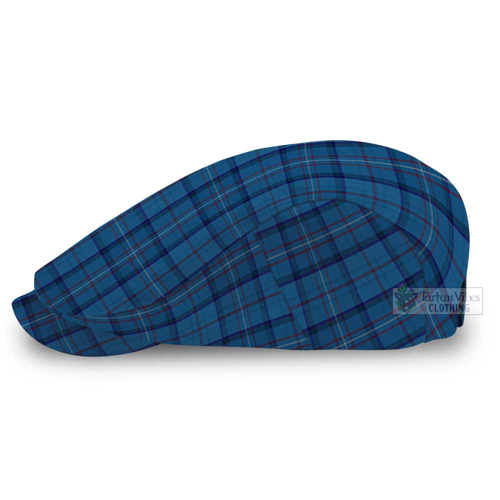 Royal Air Force Tartan Jeff Cap, Tartan Flat Cap - Tartan Vibes Clothing