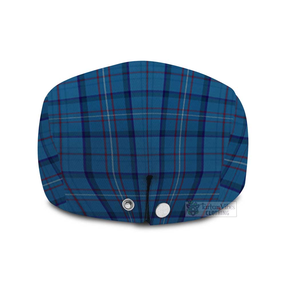 Royal Air Force Tartan Jeff Cap, Tartan Flat Cap - Tartan Vibes Clothing