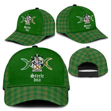Steele Coat of Arms DNA Irish Tartan Classic Cap