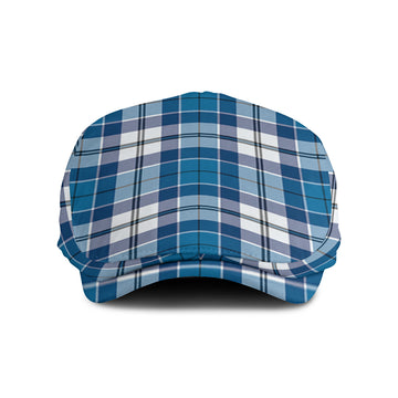 Strathclyde District Tartan Jeff Cap, Tartan Flat Cap Jeff Hat - Tartan Vibes Clothing