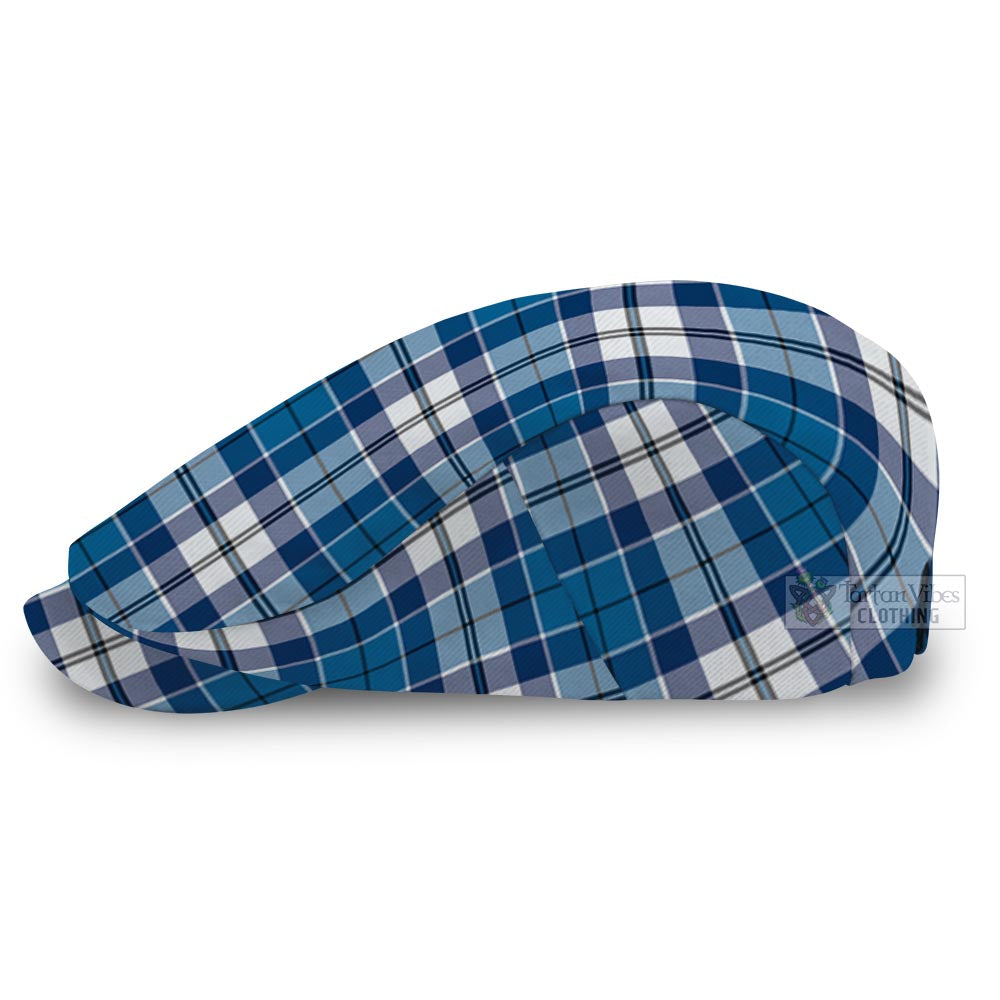 Strathclyde District Tartan Jeff Cap, Tartan Flat Cap - Tartan Vibes Clothing