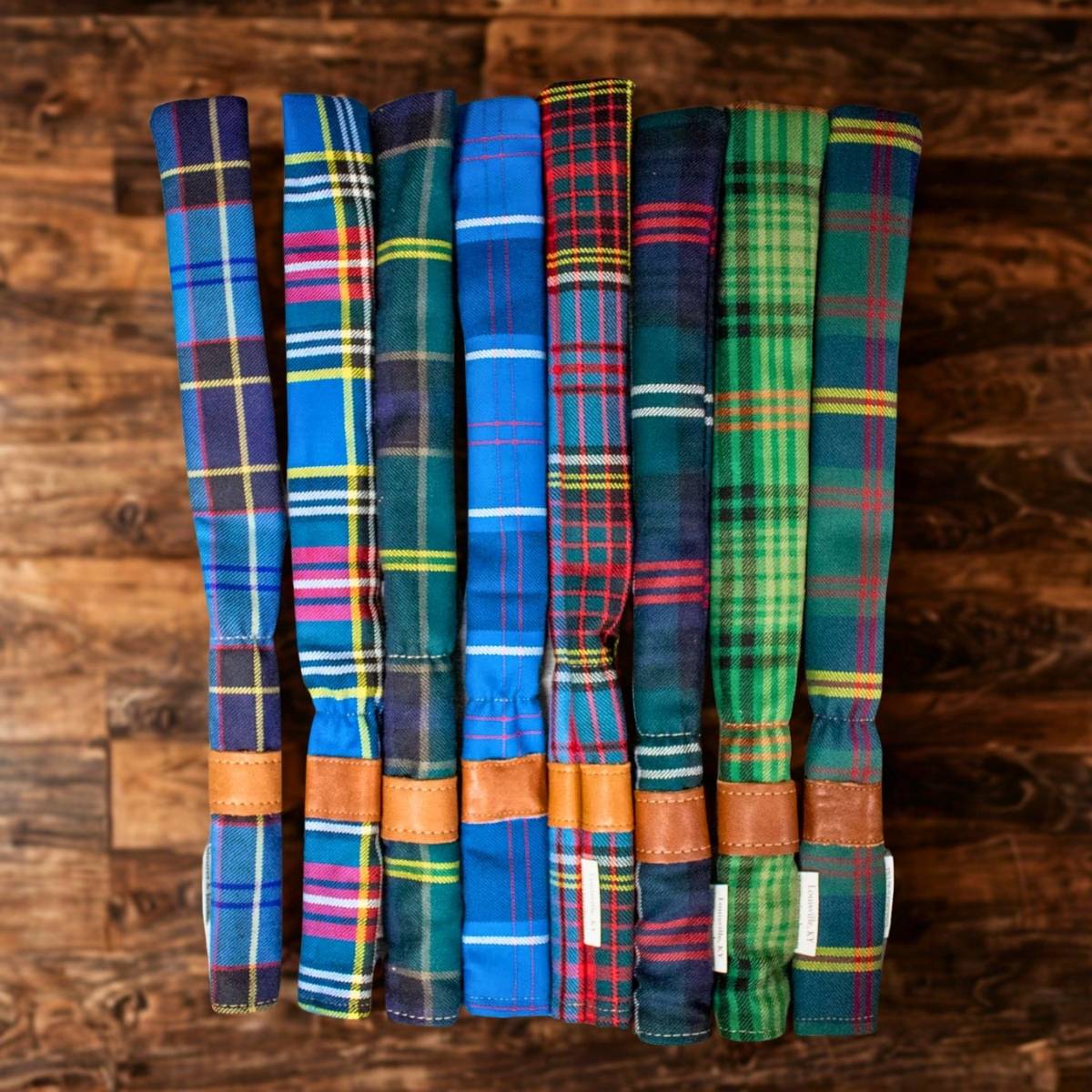 Tartan Alignment Stick Covers
