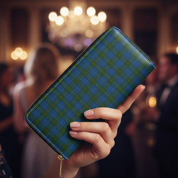 Tartan Women Leather Wallet