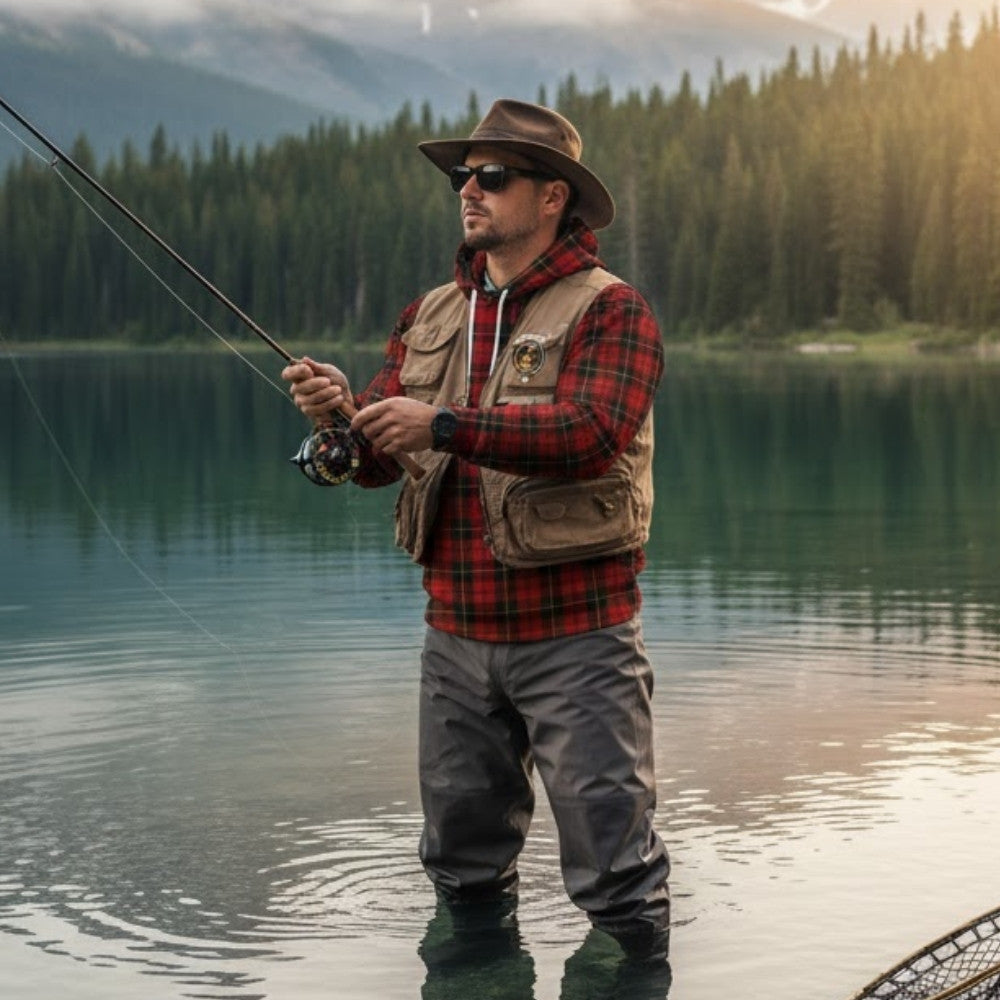 Wallace Tartan Hoodie with Family Crest