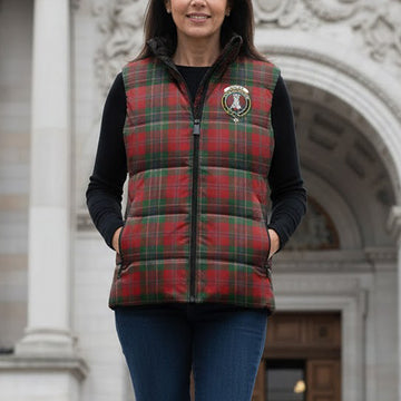 Women Puffer Vest - Tartanvibesclothing