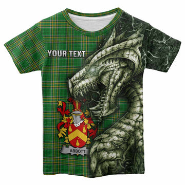 Abbott Irish Clan Kid T-shirt Irish Roots Dragon Soul