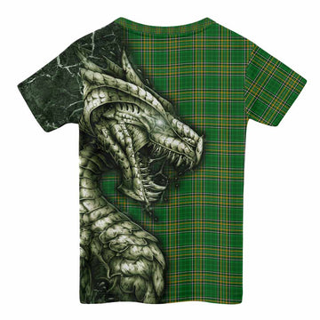 Abbott Irish Clan Kid T-shirt Irish Roots Dragon Soul
