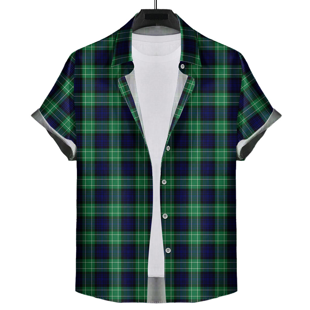 Abercrombie Tartan Short Sleeve Button Down Shirt - Tartanvibesclothing