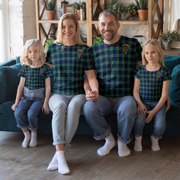 Abercrombie Tartan T-Shirt with Family Crest