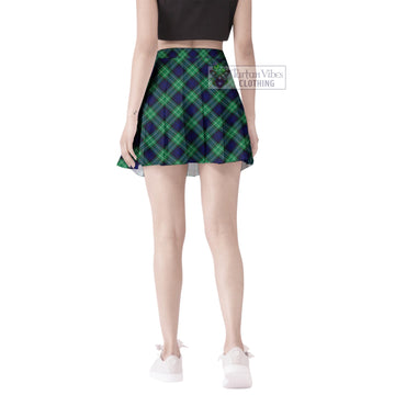 Abercrombie Tartan Women's Plated Mini Skirt
